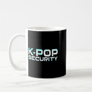 Korean Music Security K Pop Guard Dad Mom Funny Coffee Mug