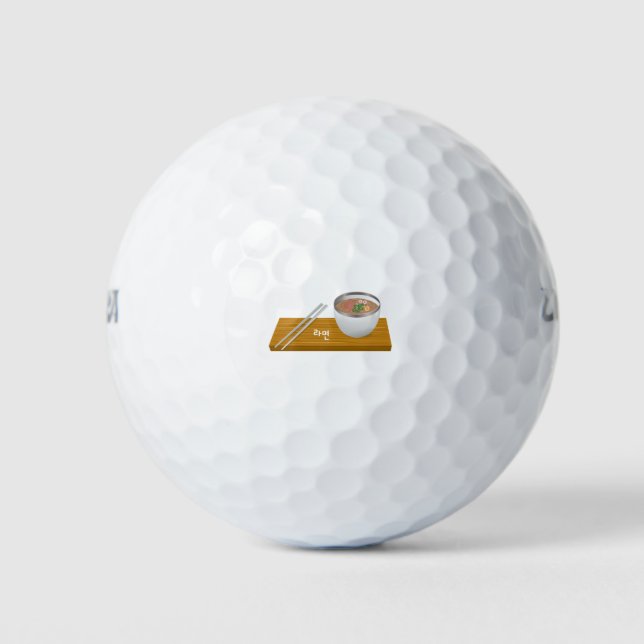 Korean Noodle Golf Balls (Front)