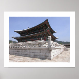 Korean Palace Poster