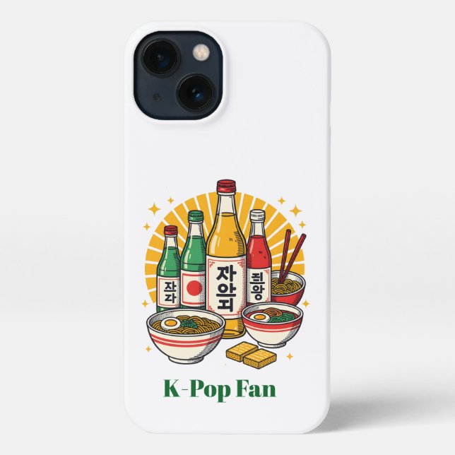 Korean Pop Culture Chest Print Printed Backpack Po iPhone Case (Back)