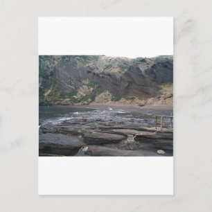 Korean seashore postcard
