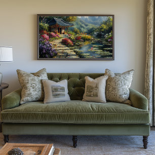 Korean Secret Garden Canvas Print