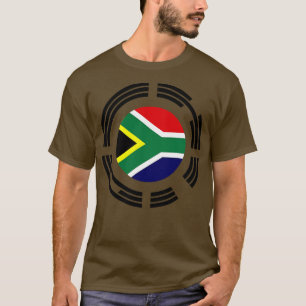 Korean South African Multinational Patriot Flag Se T-Shirt
