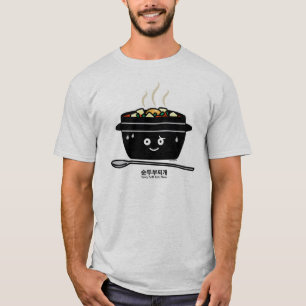 Korean Spicy soft Tofu Stew soup jjigae hot egg T-Shirt