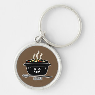 Korean Spicy soft Tofu Stew soup Sundubu jjigae Keychain