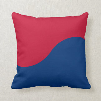Korean Taegeuk sign Throw Pillow
