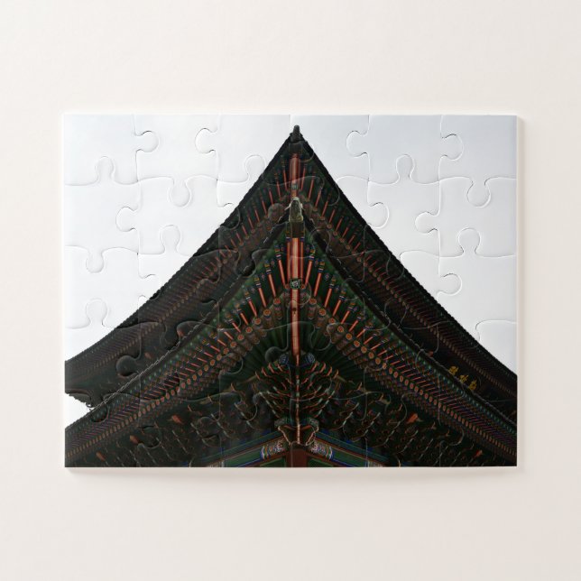 korean traditional architecture photography jigsaw puzzle (Horizontal)