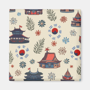 Korean type magnet