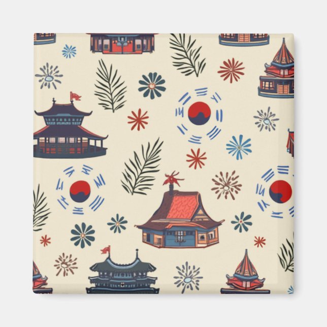 Korean type magnet (Front)