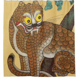 Korean Ugly Tiger Folk Minhwa