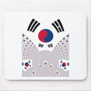 Korean Vibes: A Message of Peace Mouse Pad