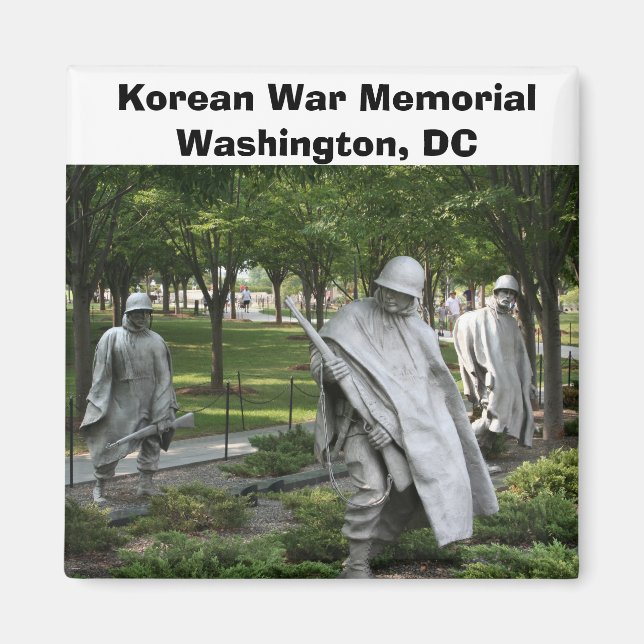 Korean War Memorial Magnet (Front)