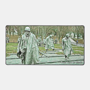 Korean War Veterans Memorial Desk Mat