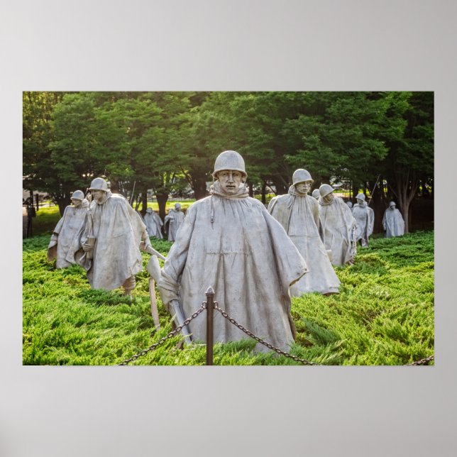 Korean War Veterans Memorial Poster (Front)