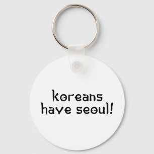 Koreans have Seoul Keychain