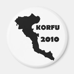 korfu 2010 magnet