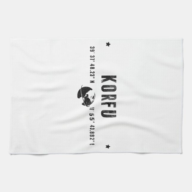 KORFU KITCHEN TOWEL (Horizontal)