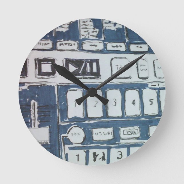 Korg electribe mx round clock (Front)