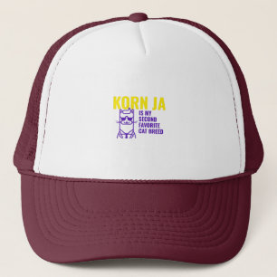 Korn Ja favourite cat breed Trucker Hat