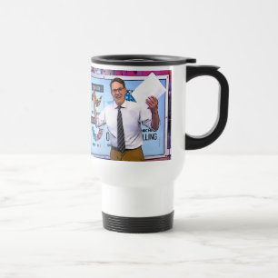 Kornacki, wrap around design, travel mug