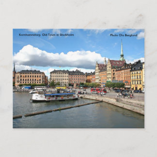 Kornhamnstorg. Old Town in Stock... Postcard