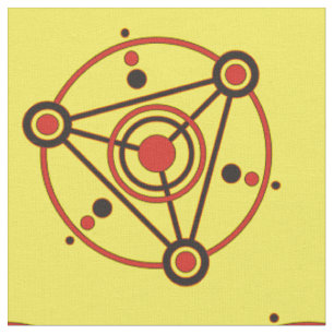 Kornkreis Piktogramm / crop circle pictogram IV Fabric