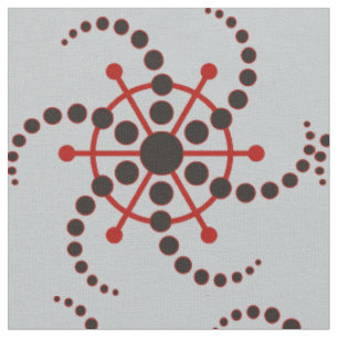 Kornkreis Piktogramm / crop circle pictogram VII Fabric