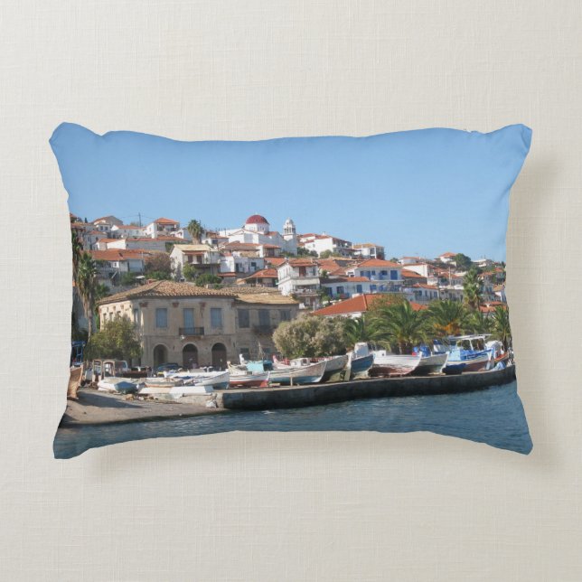 koroni skyline - accent pillow (Front)