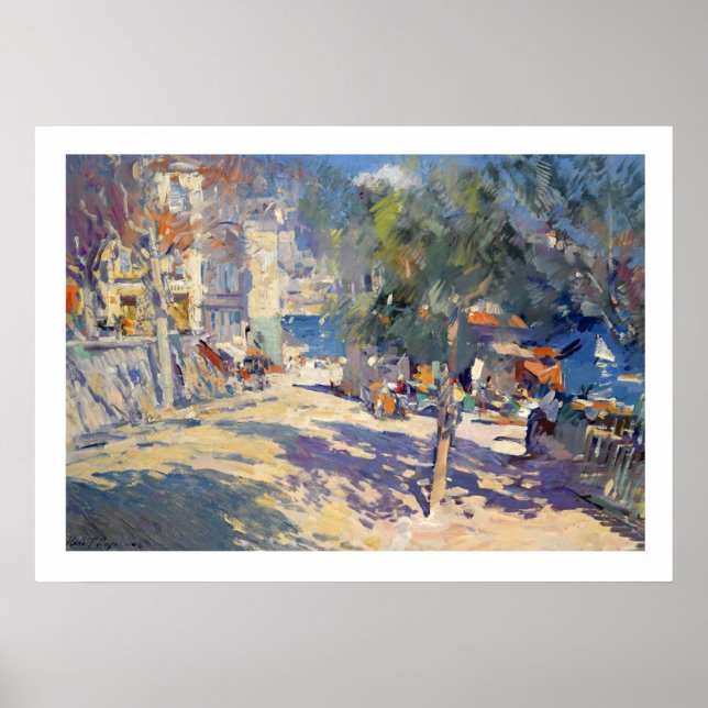 Korovin, View South of France Poster (Front)