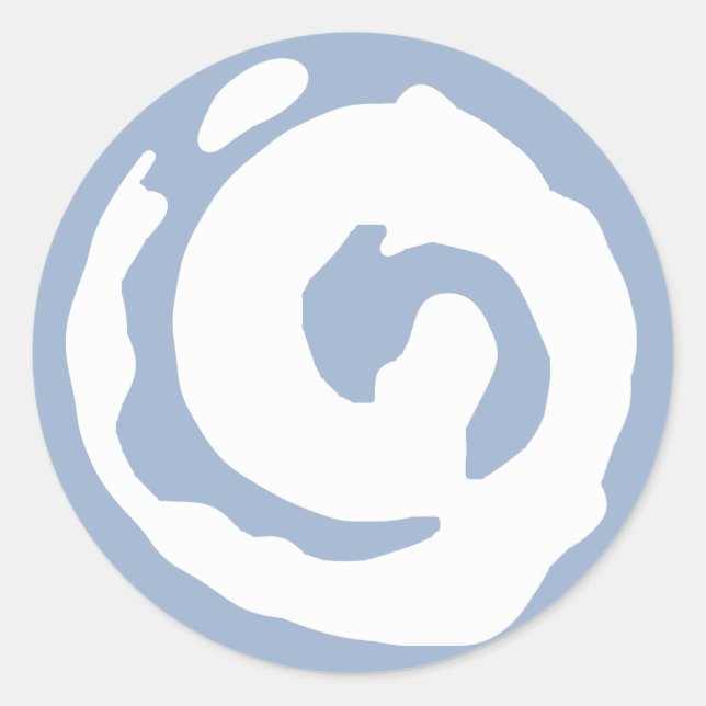 Koru Classic Round Sticker (Front)