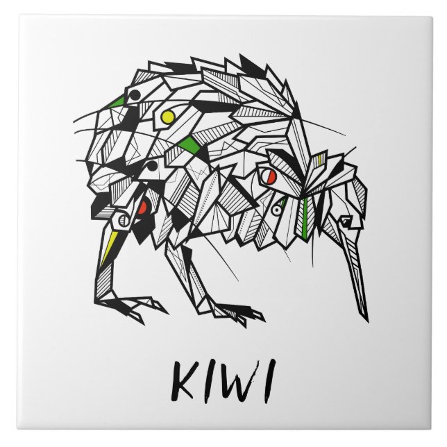 Koru Kiwi Tile (Front)