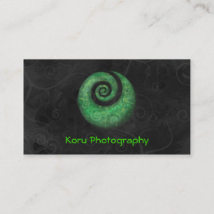 Koru Photography Business Card