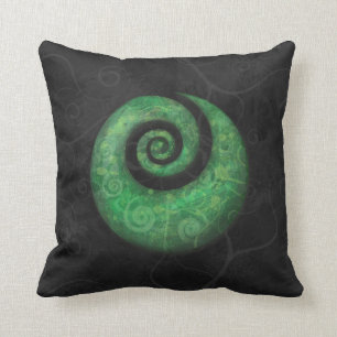 koru throw pillow