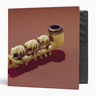 Korvack pipe with carved Polar Bears Binder