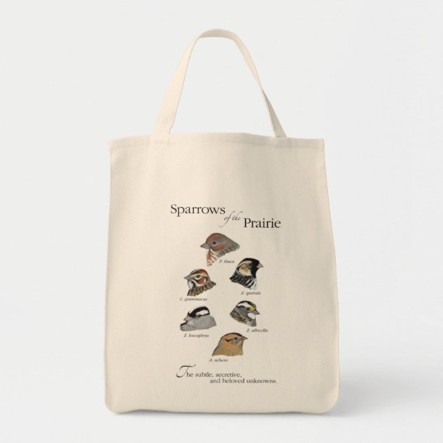 KOS Sparrows Prairie Tote Bag (Front)