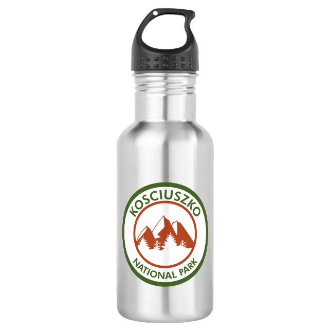 Kosciuszko National Park 532 Ml Water Bottle (Front)