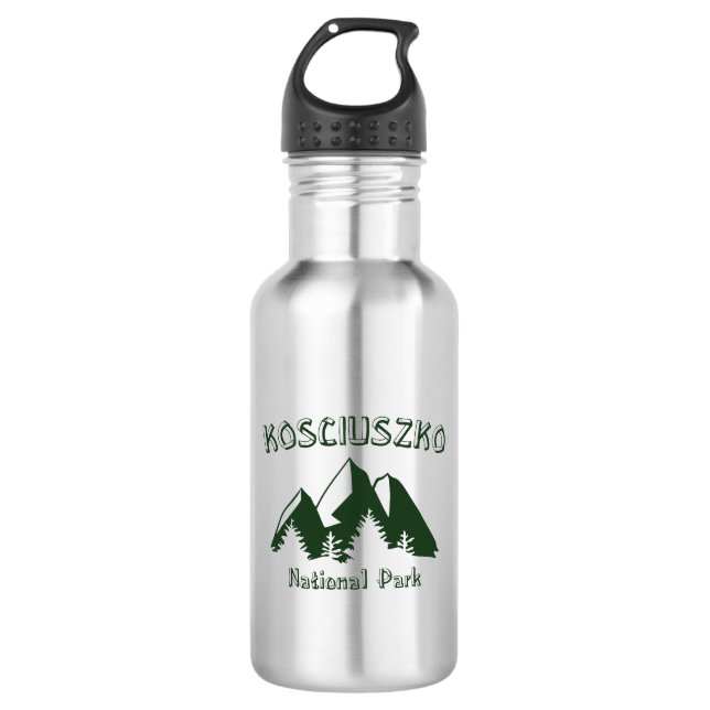 Kosciuszko National Park 532 Ml Water Bottle (Front)