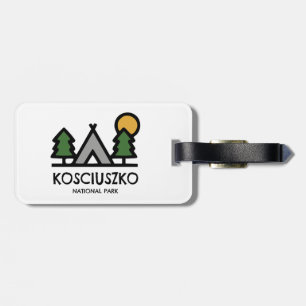 Kosciuszko National Park Luggage Tag