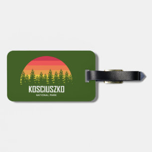 Kosciuszko National Park Luggage Tag