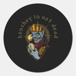 Koshchei Deathless Ancestry Paganism Ukraine Mytho Classic Round Sticker
