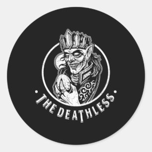 Koshchei Deathless Ancestry Paganism Ukraine Mytho Classic Round Sticker