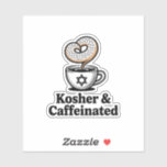Kosher and Caffeinated Jewish Coffee Hanukkah<br><div class="desc">Kosher Caffeinated,  Jewish Coffee Lover,  Hanukkah Caffeine,  Hebrew Culture Humour,  Kosher Coffee Meme,  Festive Jewish Drink,  Hanukkah 2025,  Coffee Obsession,  Jewish Holiday Energy,  Caffeinated Tradition</div>