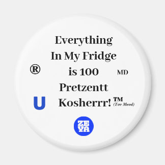 KOSHER FRIDGE MAGNET