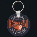 Kosher Ham for Chrismukkah Hanukkah Keychain<br><div class="desc">Celebrate Hanukkah with pride and humour while gathering with the whole family. This festival graphic design makes a perfect gift for the holidays.</div>
