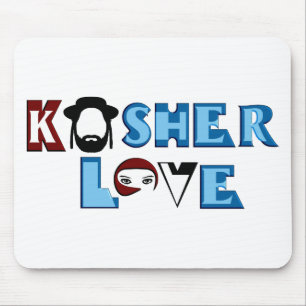 Kosher Love Mouse Pad