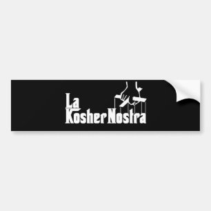 Kosher Nostra Bumper Sticker