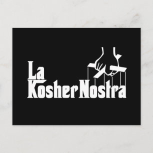 Kosher Nostra Postcard