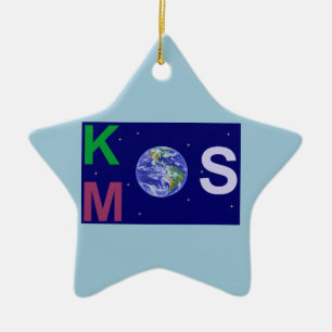 Kosmos étoilé ceramic ornament