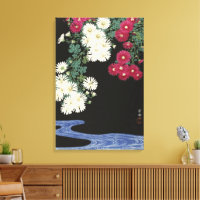 Koson Chrysanthemum Garden Japanese Flower Art