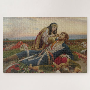 Kosovka Devojka Urosa Predica - The Kosovo Maiden  Jigsaw Puzzle